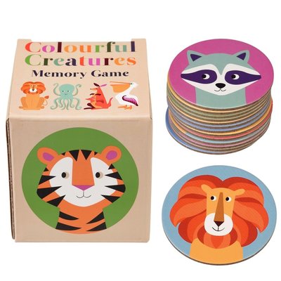 Rex London Memory-Spiel Colourful Creatures