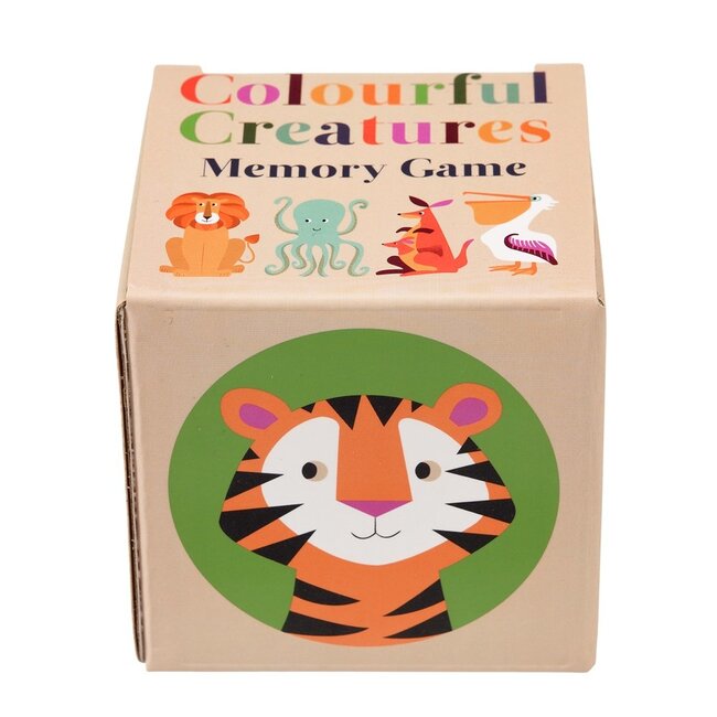 Memory Game Colourful Creatures