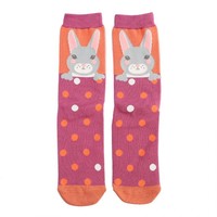 Miss Sparrow Socken Bamboo Bunny Socks orange