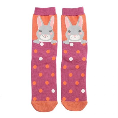 Miss Sparrow Socks Bamboo Bunny Socks orange