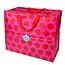 Jumbo bag Spotlight red on pink