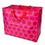 Rex London Jumbo bag Spotlight red on pink