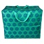 Riesentasche Spotlight blue on turquoise