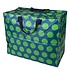 Rex London Jumbo bag Spotlight green on blue