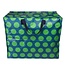 Jumbo bag Spotlight green on blue