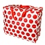 Jumbo bag Spotlight red on cream