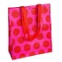 Rex London Shopping bag Spotlight red on pink