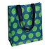 Rex London Shopping bag Spotlight green on blue