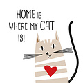 Paperproducts Design Paper Napkins Home Cat