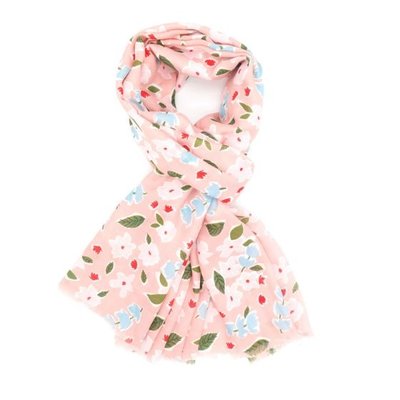 M&K Collection Schal Ditsy Flower pink