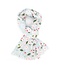 M&K Collection Schal Ditsy Flower silver