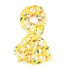 M&K Collection Scarve Ditsy Flower yellow