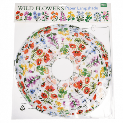 Rex London Paper Lampshade Wild Flowers