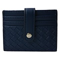 Clayre & Eef Geldbörse Wicker dark blue