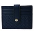 Clayre & Eef Purse Wicker dark blue