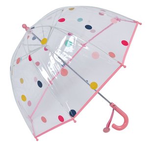 Clayre & Eef Childrens umbrella Dots pink