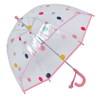 Clayre & Eef Kinder-Regenschirm Dots pink