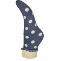 Joya Socks Woolmix extra thick Spots blue/cream