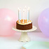 Talking Tables Birthday Candles Blue/Silver