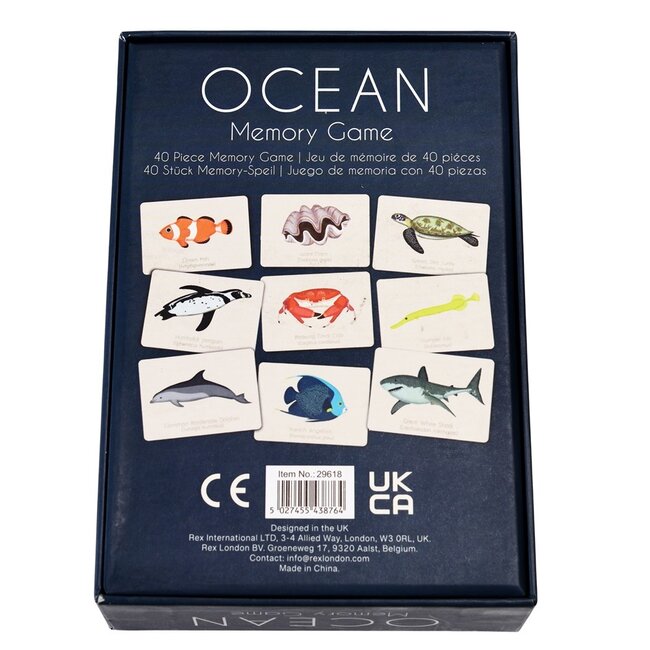 Memory Spiel Ocean
