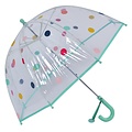 Clayre & Eef Childrens umbrella Dots green