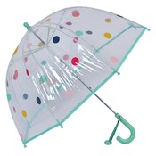 Clayre & Eef Kinder-Regenschirm Dots green