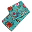 Schal Cotton Exotic Bird teal