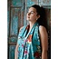 Schal Cotton Exotic Bird teal
