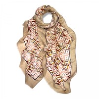 M&K Collection Scarf Rome mocca