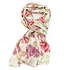 M&K Collection Scarve Thistle and Bird white