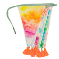 Talking Tables Wimpelkette Stoff Rainbow Tie Dye