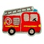 Sass & Belle Teppich Fire Engine