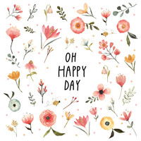 Paperproducts Design Papierservietten Oh Happy Day