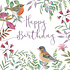 Otter House Karte Vintage Garden Happy Birthday