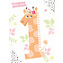 Otter House Card Rainbow Pops 1st Birthday Giraffe