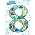 Otter House Card Rainbow Pops 8th Birthday You are