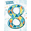 Otter House Karte Rainbow Pops 8th Birthday You are