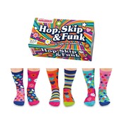 United Odd Socks Kindersocken Hop, Skip, Funk