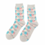 Miss Sparrow Socken Bamboo Happy Cats silver