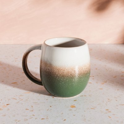 Sass & Belle Mug Dip Glaze green