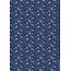 Geschenkpapier & Anhänger Oriental blue