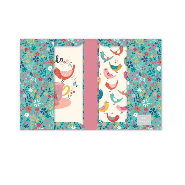 Notecard Pack A6 Bohemia Birds