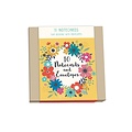 Otter House Notecard Pack Square Bohemia Flowers