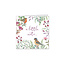 Notecard Pack Square Vintage Garden Birds