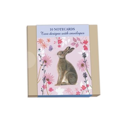 Otter House Notecard Pack Square Flowers & Wildlife
