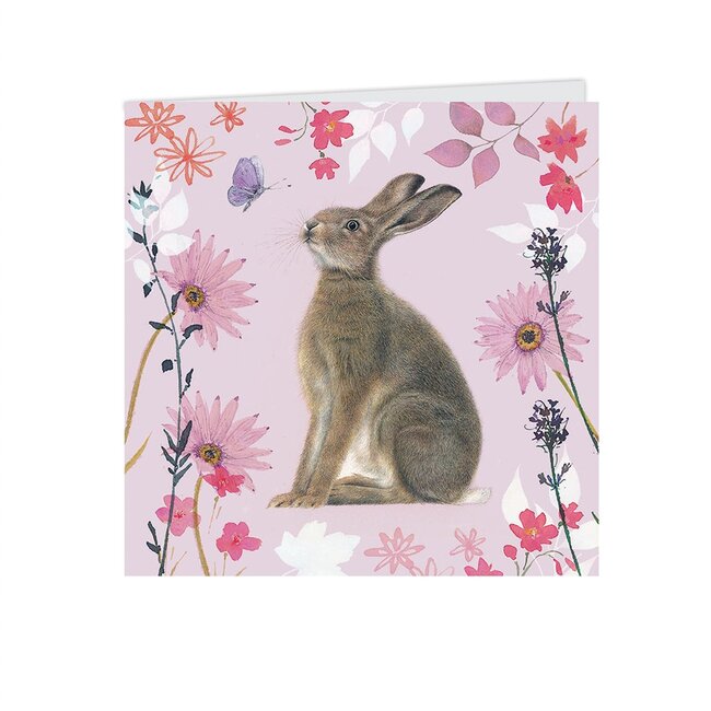 Notecard Pack Square Flowers & Wildlife