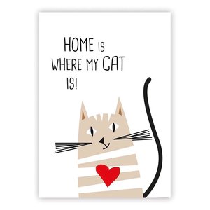 Paperproducts Design Karte Home Cat