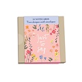 Otter House Notecard Pack Square Floral Notes