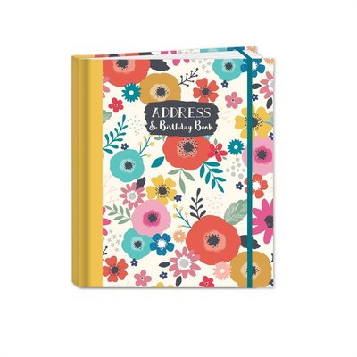 Otter House Address Book Bohemia Flowers