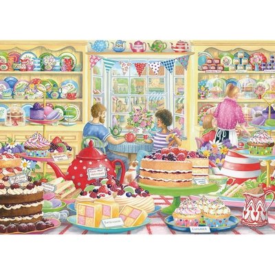 Otter House Puzzle Afternoon Tea 1000